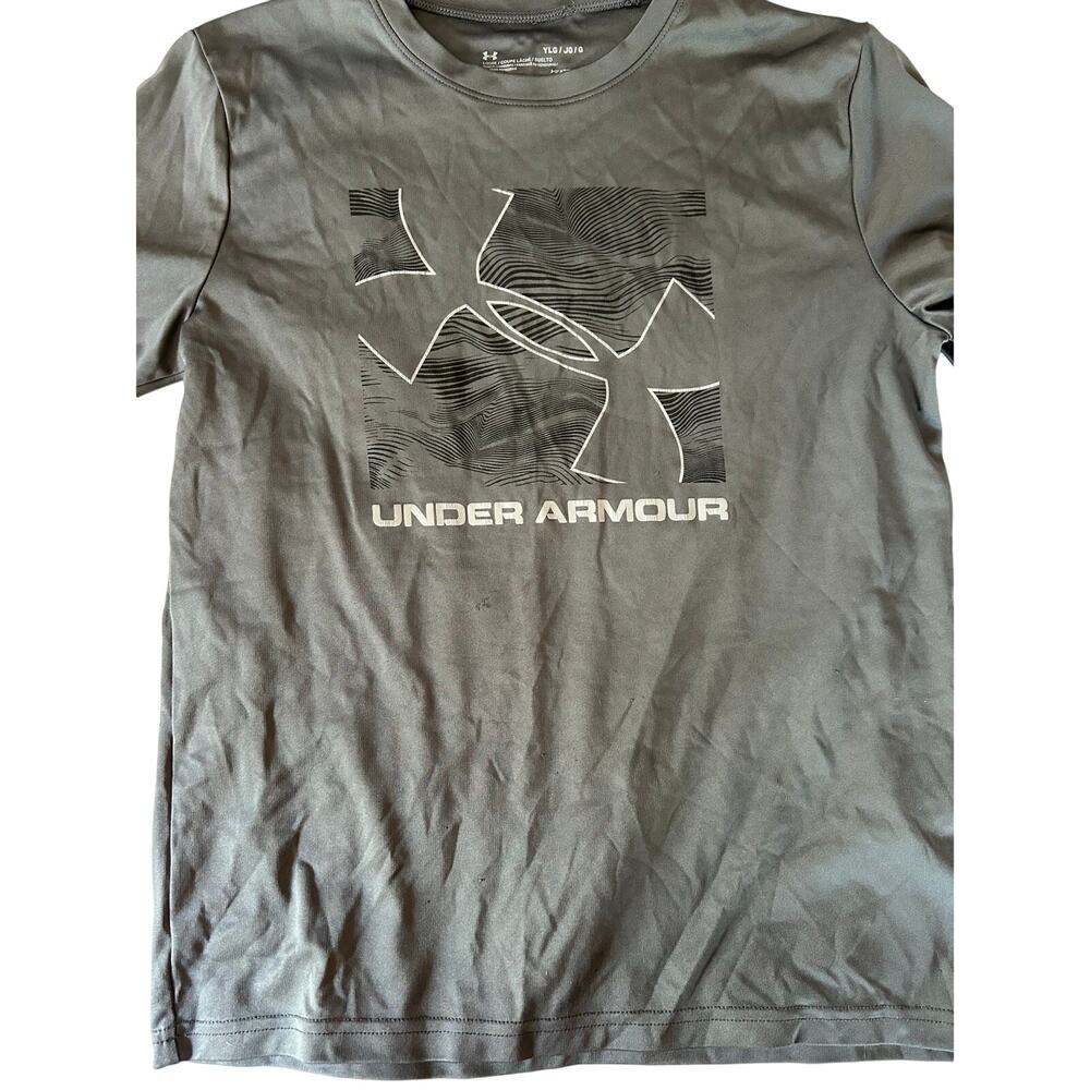 Under Armour grey shirt size large
